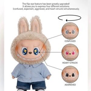 Labubu with Flip-Eye Feature